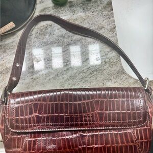 Kenneth Cole Reaction Brown Shoulder Bag